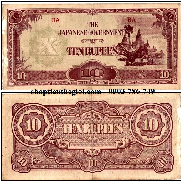 Nhật 10 yên quân đội Nhật tại Myanmar